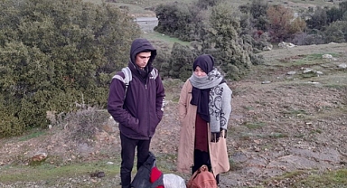 Ayvacık’ta 2 kaçak göçmen yakalandı