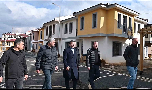 Başkan Sülük'ten TOKİ hak sahiplerine hayırlı olsun ziyareti