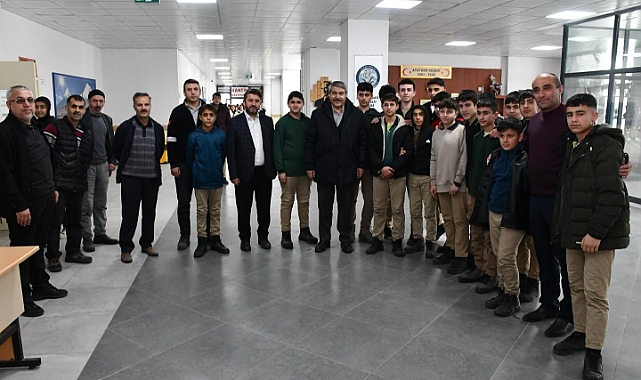Başkan Taşkın'dan Okul Ziyareti