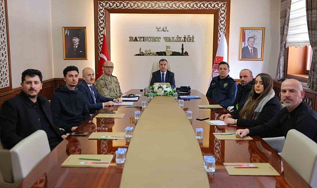 Bayburt’un Aralık ayı asayiş olayları değerlendirildi