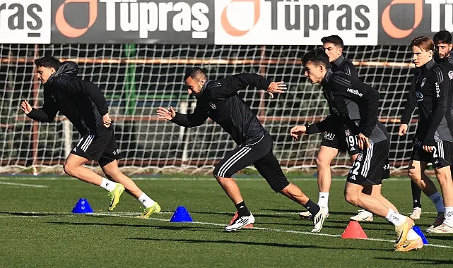 Beşiktaş, Rizespor maçı hazırlıklarını tamamladı