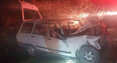 Bilecik’te otomobil ile kamyonet çarpıştı: 1 yaralı