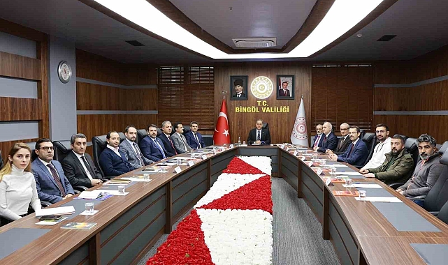Bingöl turizm master planı toplantısı yapıldı