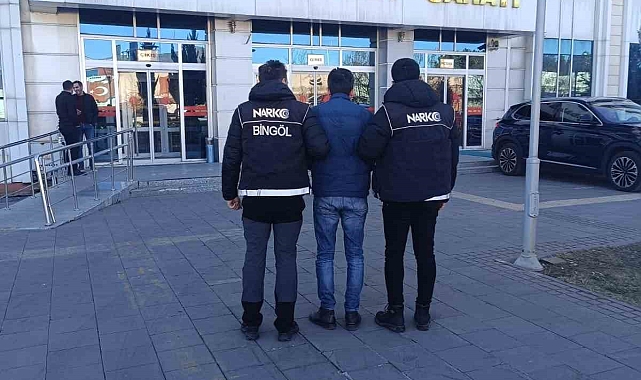 Bingöl'de 1 yıl 8 ay kesinleşmiş hapis cezası bulunan şahıs yakalandı