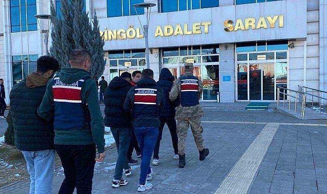 Bingöl'de hırsızlık yapan 4 şüpheli tutuklandı