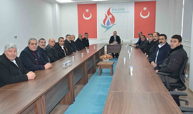 Bulanık'ta "Soğuk Süt Zinciri Projesi" toplantısı