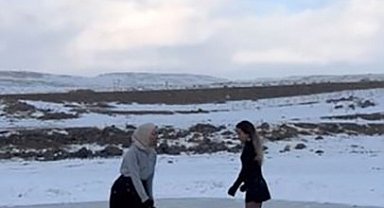 Çıldır Gölü Buz patencilerinin yeni rotası olacak