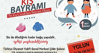 Çıldır İlçe Müftülüğü’nden "Kış Bayramı" projesi