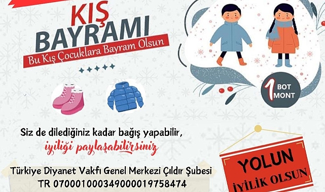 Çıldır İlçe Müftülüğü’nden "Kış Bayramı" projesi