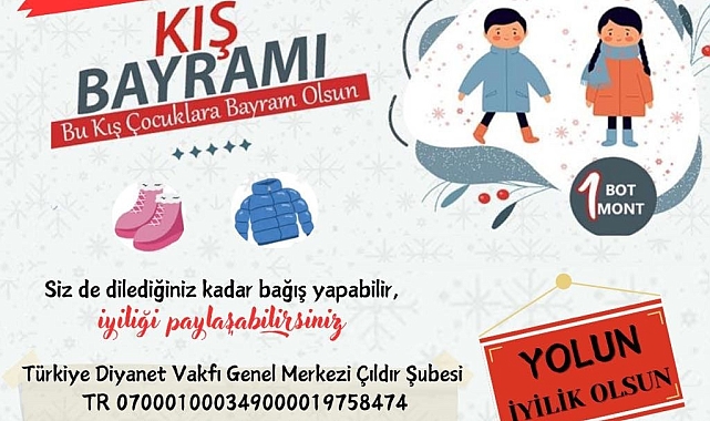 Çıldır İlçe Müftülüğü'nden "Kış Bayramı" projesi
