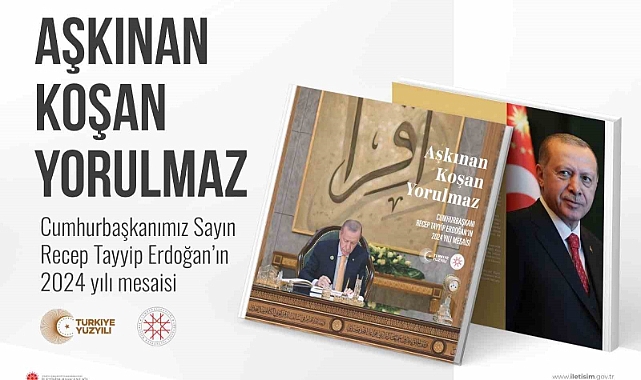 Cumhurbaşkanı Erdoğan’ın 2024 mesaisi kitaplaştırıldı