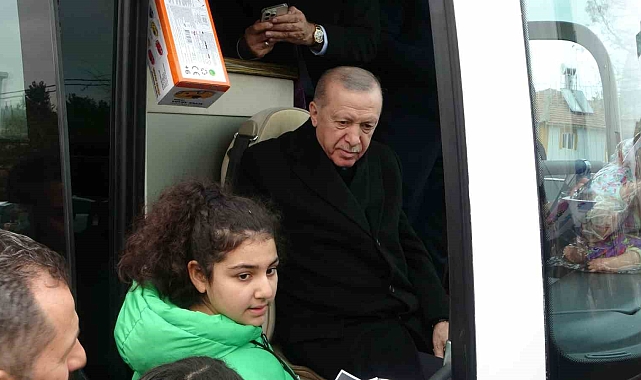 Cumhurbaşkanı Erdoğan'a Malatya'da sevgi seli