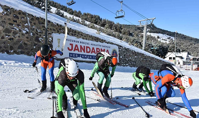 Dağ kayağı heyecanı