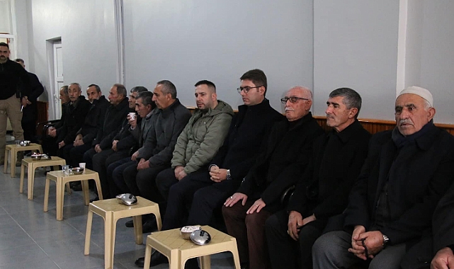 Erciş Kaymakamı Murat KARALOĞLU, taziye ziyaretinde bulundu