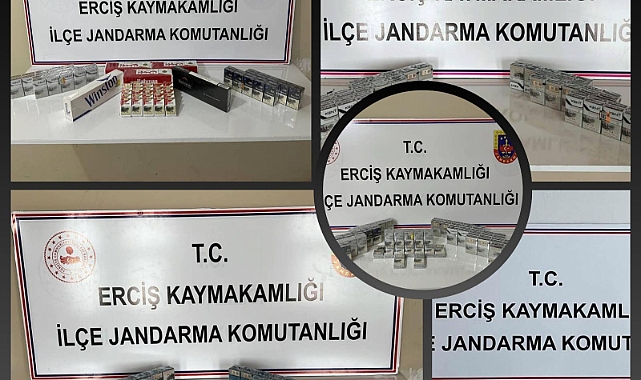 Erciş’te Gümrük Kaçağı Sigara Operasyonu: 393 Paket Ele Geçirildi