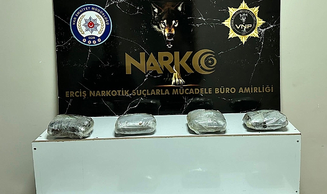 Erciş'te Uyuşturucu Operasyonu
