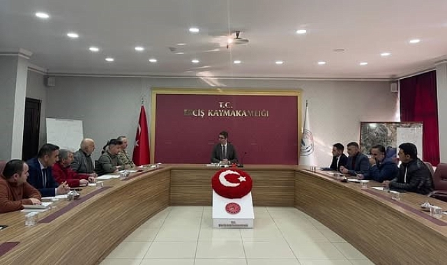 Erciş'te "Av Komisyonu Toplantısı" gerçekleştirildi