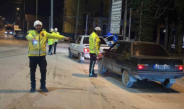 Ereğli’de yılbaşında polisten sıkı denetim