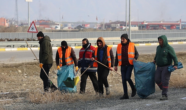 Erzincan genelinde temizlik çalışmaları sürdürülüyor