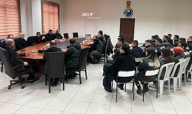 Erzincan Orman İşletme Müdürlüğü'nde hizmet içi eğitim programları tamamlandı