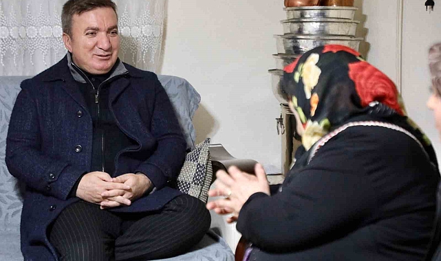 Erzincan Valiliğinden evi yanan kadına destek