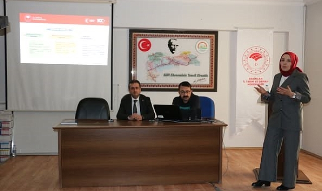 Erzincan'da resmi işlemlerde numune alma eğitimi verildi
