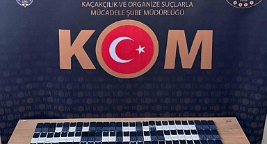 Erzurum’da 138 adet gümrük kaçağı cep telefonu ele geçirildi