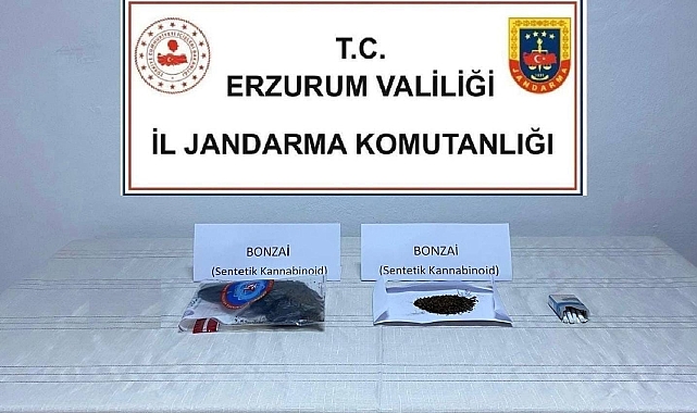 Erzurum Köprüköy'de uyuşturucu operasyonu