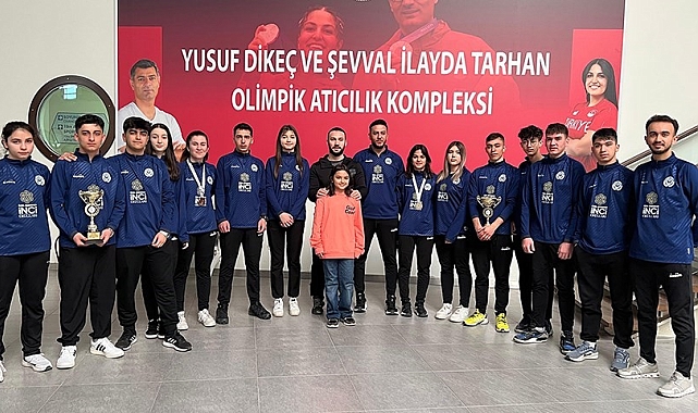 Erzurum Teknik Üniversitesi Atıcılık Takımı Türkiye rekoruyla şampiyon oldu