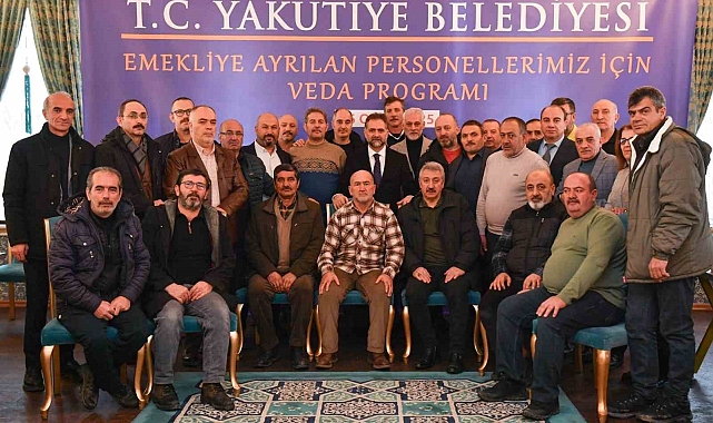 Erzurum Yakutiye'de emeklilik sevinci