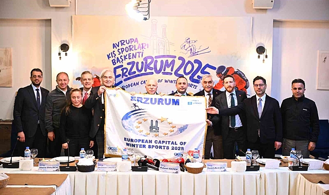 Erzurum'da '2025 Avrupa Kış Sporları Başkenti' coşkusu