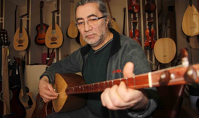 Erzurum'dan Van'a bir bağlama ustası