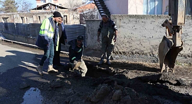 ESKİ ekipleri soğuk ve kışa rağmen çalışıyor