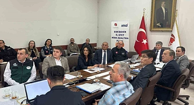 Eskişehir İl Afet Risk Azaltma Planı (İRAP) İDK Toplantısı gerçekleştirildi