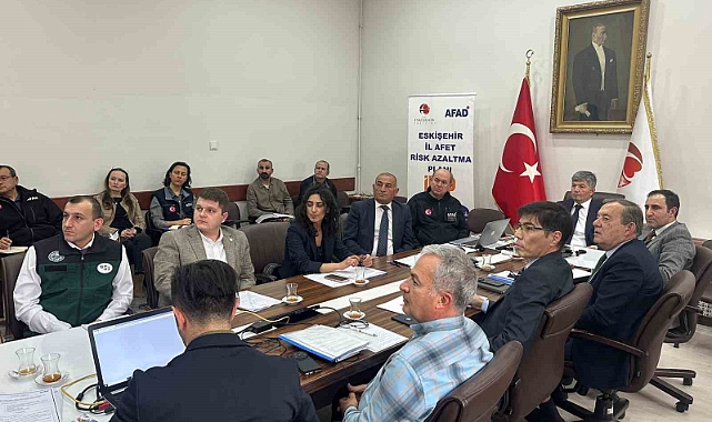 Eskişehir İl Afet Risk Azaltma Planı (İRAP) İDK Toplantısı gerçekleştirildi