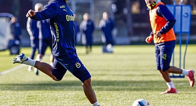 Fenerbahçe çalışmalarını sürdürdü