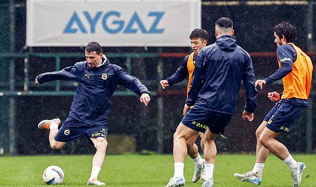 Fenerbahçe, Konyaspor maçının hazırlıklarını sürdürdü