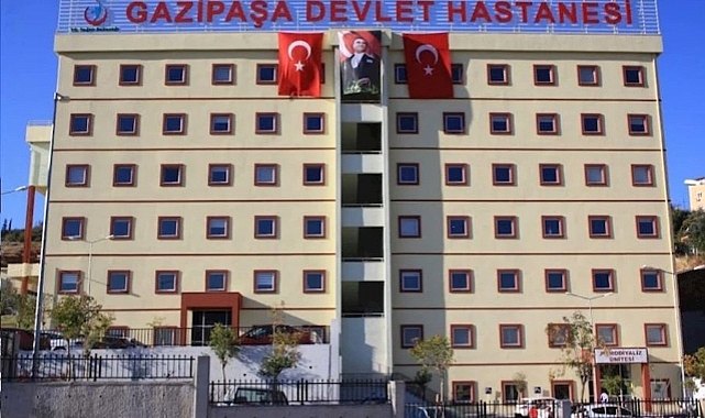 Gazipaşa Devlet Hastanesi’nde 1 yılda 389 bin 829 hastaya hizmet verildi