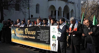 Gazze’deki İsrail soykırımı Gaziantep’te kınandı