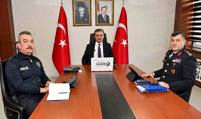 Gümüşhane’de 2025 yılının ilk Asayiş Bilgilendirme Toplantısı yapıldı