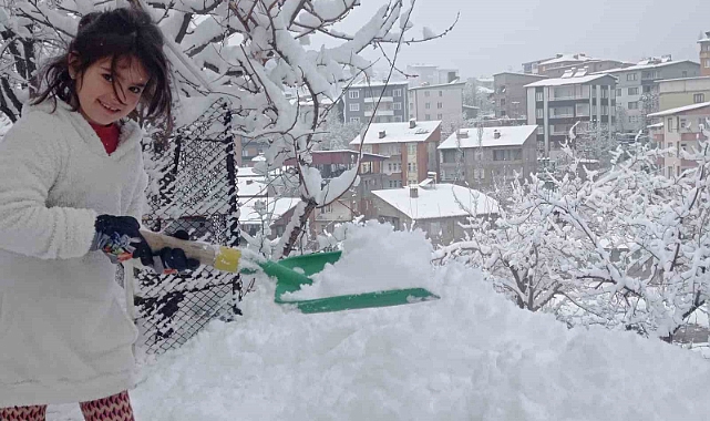 Hakkari’de kartpostallık kar manzaraları