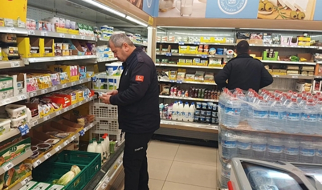 Halkın sağlığı için denetimdeler