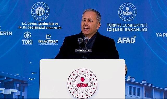 İçişleri Bakanı Ali Yerlikaya: "Asrın felaketi, asrın birliğiyle aşıldı"