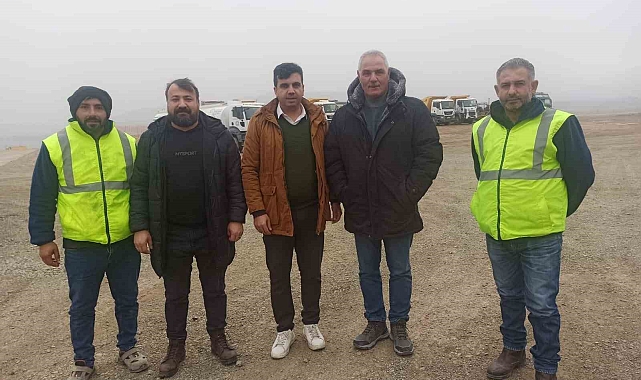 Iğdır Üniversitesinden Kars-Iğdır-Aralık-Dilucu Demiryolu hattı şantiyesine ziyaret