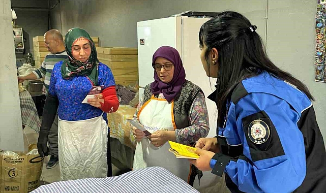Iğdır'da kadınlara KADES uygulaması anlatıldı