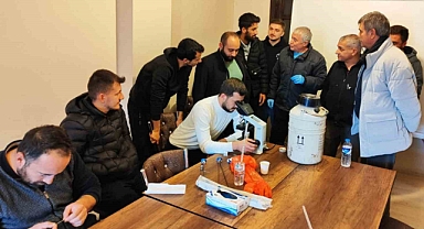 "İneklerde Rektovaginal Yöntemle Suni Tohumlama" kursu tamamlandı