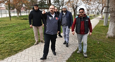 İnönü’deki yoğun ilgi gören parka yeni kamelyalar geliyor