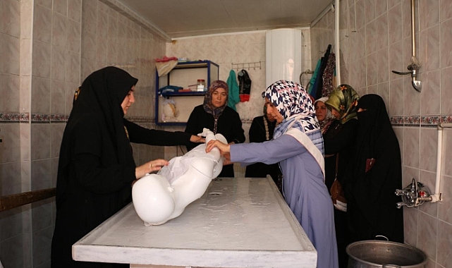 İpsala’da gassal kursu: ’Mesleğe ilgi arttı’