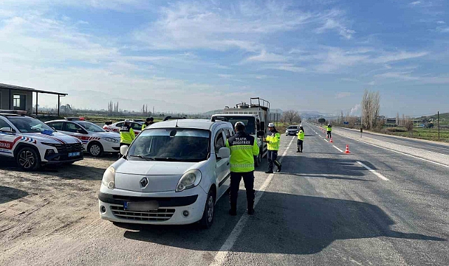Jandarmadan havadan trafik denetimi