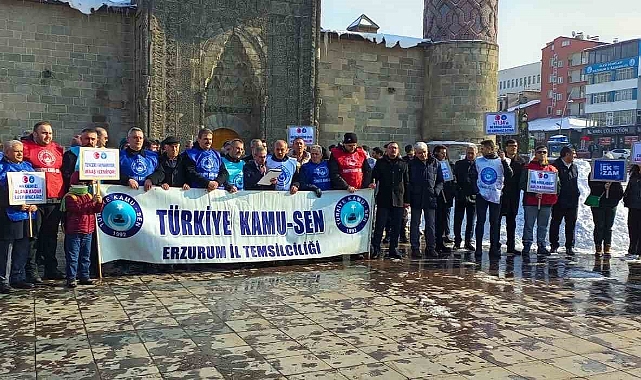 Kamu çalışanları maaşların yeniden değerlendirilmesini istedi